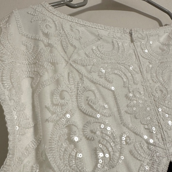 Tadashi Shoji parula Sequin neoprene dress XXL - Picture 4 of 10